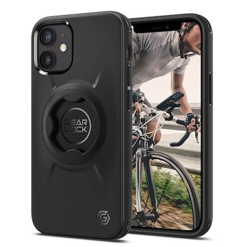 SPIGEN Θήκη Apple iPhone 12 Mini - Spigen Gearlock Bike Mount Case - Black