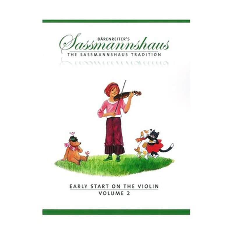 BARENREITER Sassmannshaus - Early Start On The Violin, Vol.2 (english Edition)