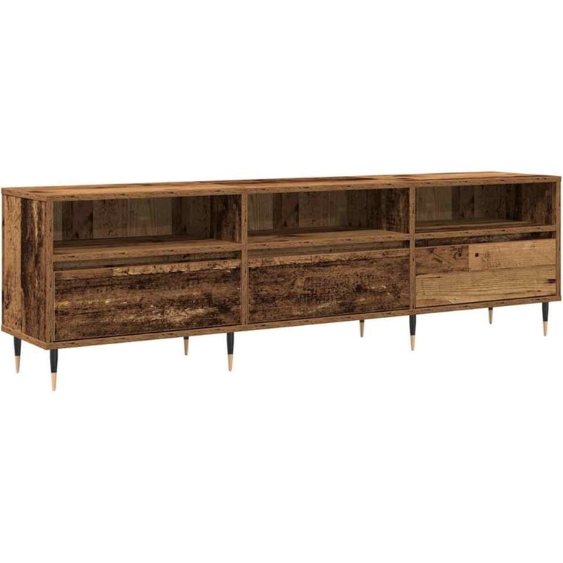 Έπιπλο Τηλεόρασης VidaXL 150 x 30 x 45 cm - Παλαιωμένο Ξύλο
