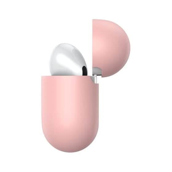 Θήκη Ακουστικών Baseus Silica Gel Protector για Apple AirPods Pro - Ροζ image 1