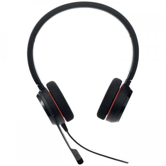 Ακουστικά Κεφαλής Ενσύρματα Jabra Evolve 20 - Μαύρο image 1
