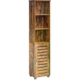 Βιβλιοθήκη Songmics από Μοριοσανίδα 40x167cm - Καφέ