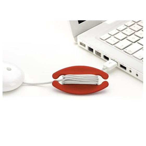 Διαχειριστής καλωδίου Bobino Medium-Κόκκινο image 1