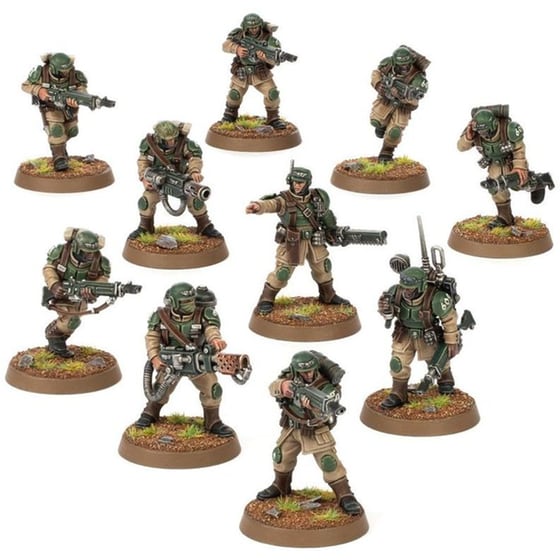 Astra Militarum: Cadian Shock Troops Warhammer 40k GAMES WORKSHOP image 1