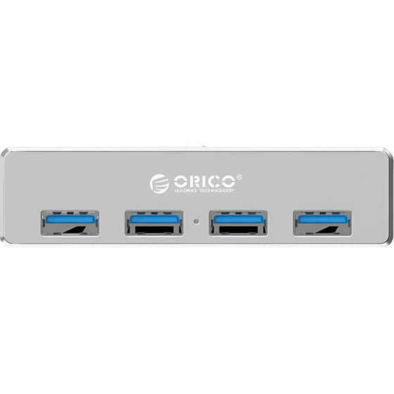 Orico MH4PU-SV-BP USB Hub 4-Port USB 3.0 συμβατό με USB-A image 1