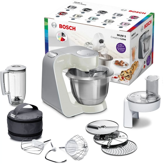 Κουζινομηχανή BOSCH Series 4 MUM58L20 1000 W 3.9 L Κρεμ image 12