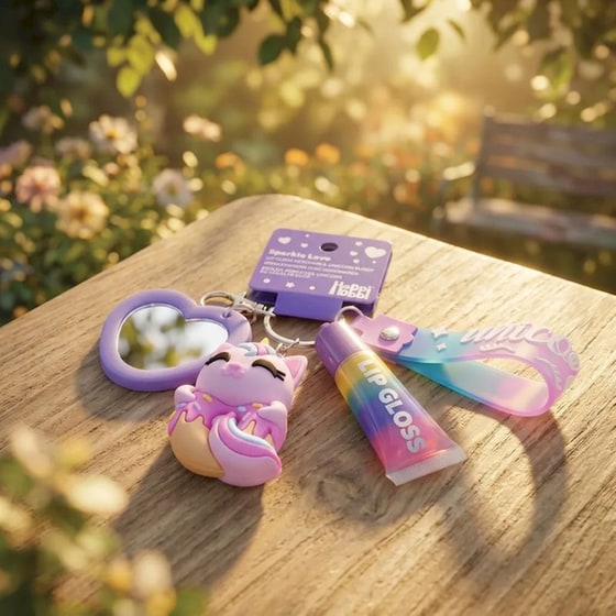 Μπρελόκ με Ligloss HappiHobbi Sparkle - Τυχαία Επιλογή image 1