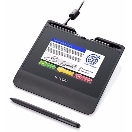Γραφίδα & Ταμπλέτα Σχεδίασης Wacom STU-540 - Γκρι image 1