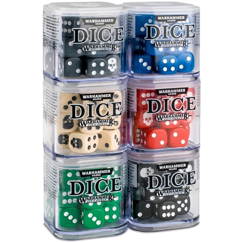 GAMES WORKSHOP Dice Set Warhammer 40k GAMES WORKSHOP
