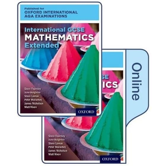 International GCSE Mathematics Extended Level for Oxford International AQA Examinations image 0
