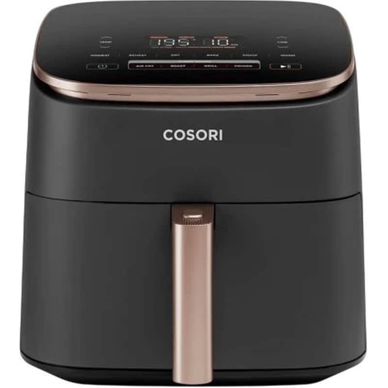 COSORI COSORI CAF-DC602-KEUR με Αποσπώμενο Κάδο 6 L 1725 W Μαύρο/Ροζ Φριτέζα Αέρος