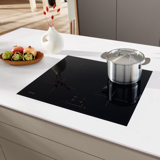 MIELE H 7260 B & KM 7361 FL 76 Lt Μαύρο Eντοιχιζόμενο Σετ Φούρνος και Εστία image 5