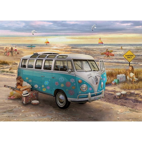 Παζλ Eurographics The Love & Hope VW Bus by Greg Giordano (1000 Κομμάτια) image 1