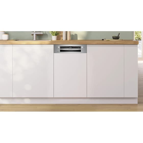 BOSCH SPI4HMS49E για 10 Σερβίτσια με WiFi Εντοιχιζόμενο Πλυντήριο Πιάτων Inox image 5