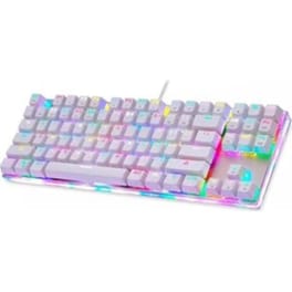 Motospeed K87S Gaming Μηχανικό Ενσύρματο Πληκτρολόγιο Tenkeyless με Kailh Red διακόπτες και RGB φωτισμό (GR)
