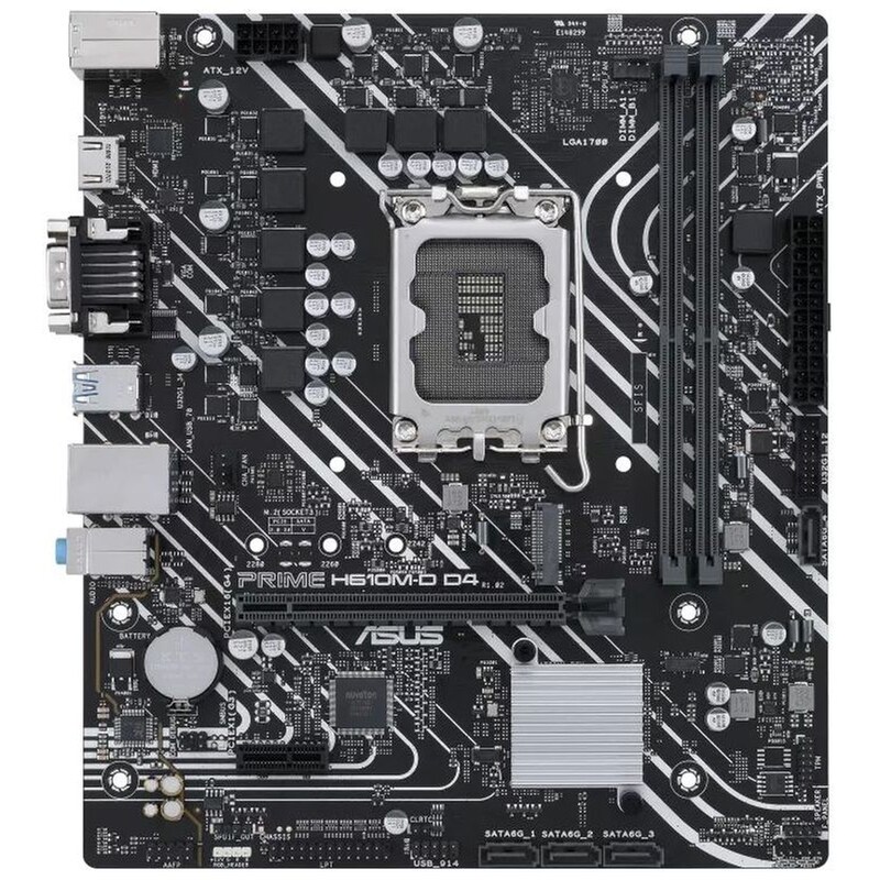 Μητρική Κάρτα ASUS PRIME H610M-D D4 Micro ATX με Intel 1700 Socket