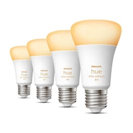 Έξυπνη Λάμπα Philips Hue E27 4 Τμχ - Λευκό