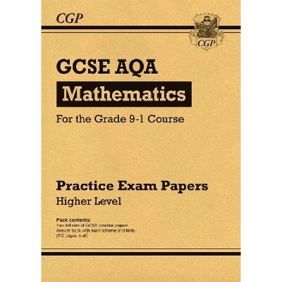GCSE Maths AQA Practice Papers: Higher image 0