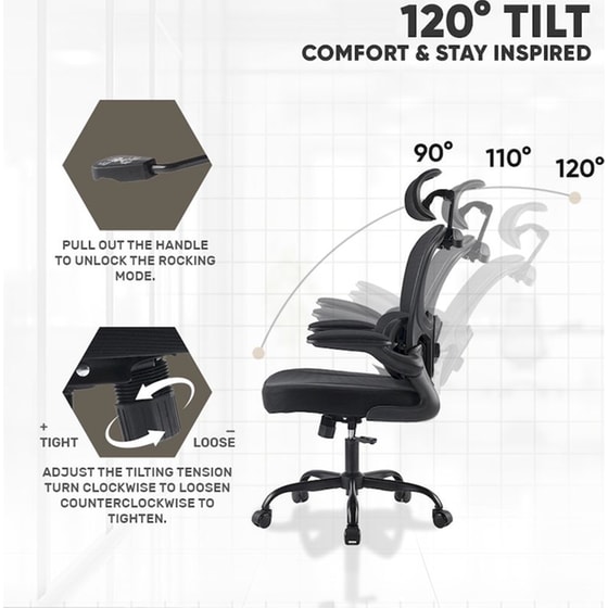 Gaming Καρέκλα Armaggeddon Vertebrae V3 από Ύφασμα Mesh  - Μαύρη image 3