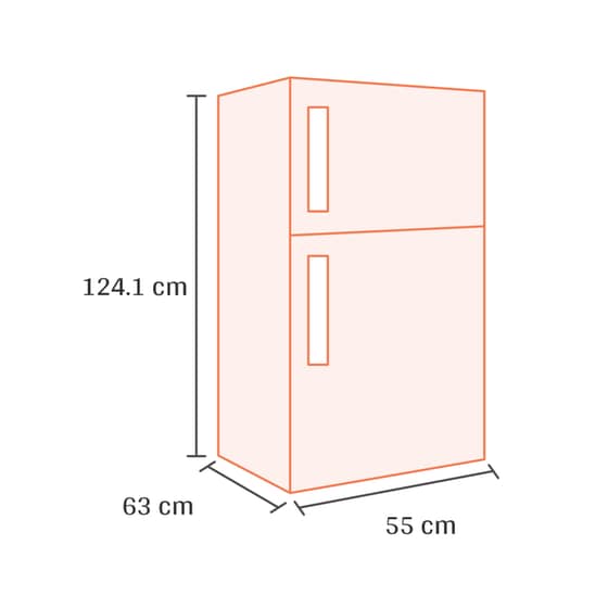 Δίπορτο Ψυγείο LIEBHERR CTP211-21 SmartFrost 196 Lt με VarioSpace και LED φωτισμό - Λευκό image 1
