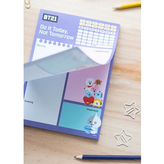 Ημερολόγιο Πλάνο Erik To Do List A5 Bt21 image 1
