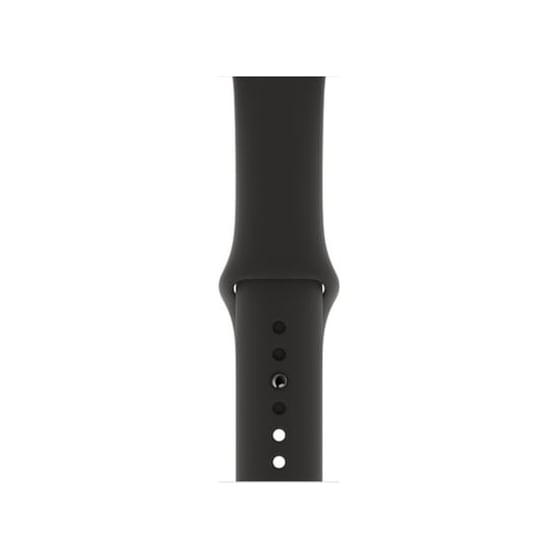 Apple Watch Series 5 44mm Aluminum Space Grey Sport Band Black image 2