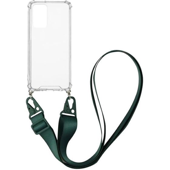 Θήκη Xiaomi Redmi Note 11s 5G - Sonique Armor Clear Με Strap  - Πράσινο image 0