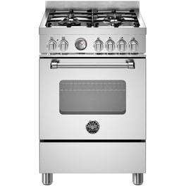 BERTAZZONI MAS64L1EXC 58 Lt Inox Μεικτή Κουζίνα  Αερίου