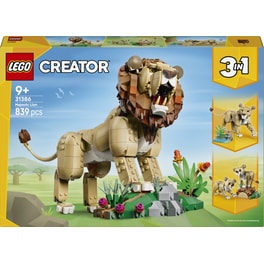 LEGO® Creator 3in1 Άγρια Ζώα: Μεγαλοπρεπές Λιοντάρι (31386)