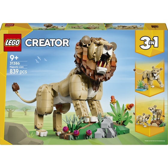 LEGO® Creator 3in1 Wild Animals: Majestic Lion (31386) image 0