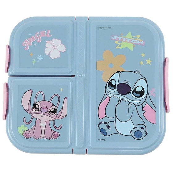 Φαγητοδοχείο Gim 3 Θέσεων Stitch 800ml image 1