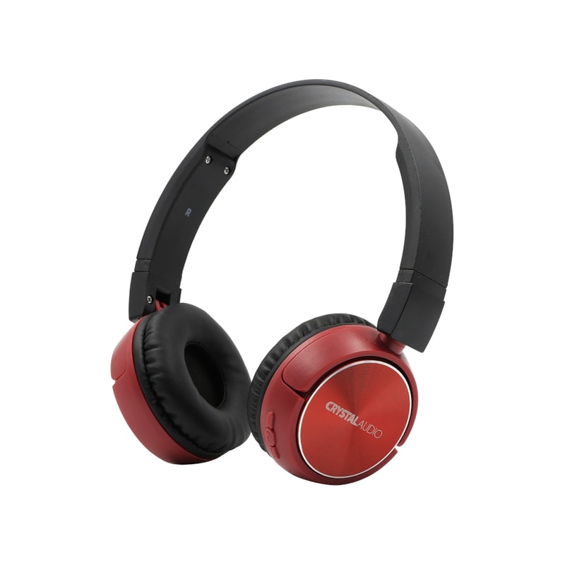 Ακουστικά Κεφαλής Crystal Audio BT-04 – Κόκκινο