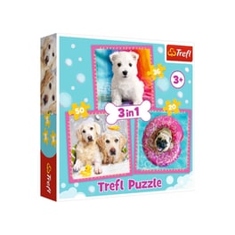 Παιδικό Σετ Παζλ Trefl Lovely Dog (20/36/50 Κομμάτια)