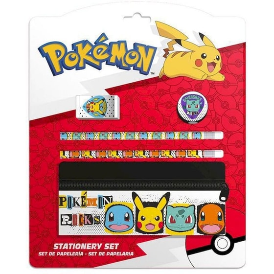 Κασετίνα Παραλληλόγραμμη Γεμάτη Graffiti Pokemon image 0