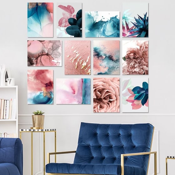 Μοντέρνοι Πίνακες 24Mall Διάφορα Σχέδια 20x15 cm image 2