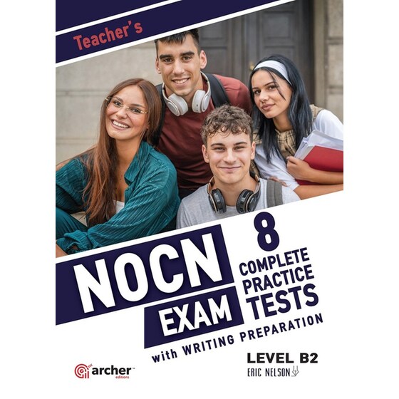 NOCN B2 Exam – 8 Complete Practice Tests: Teacher's Book & Writing (2025) image 0