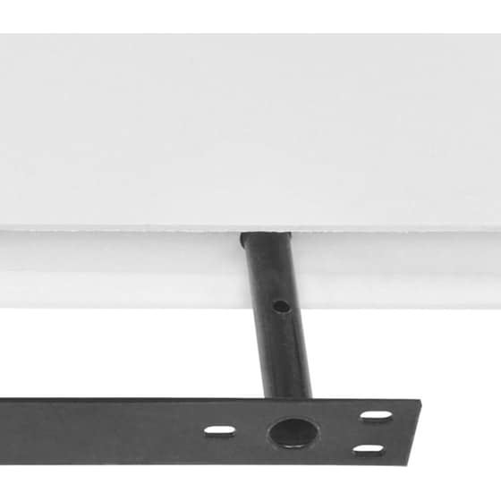 Ράφια Τοίχου VidaXL από MDF 80x20x3.8 cm 4 Τμχ - Λευκό image 3