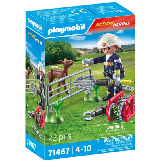 PLAYMOBIL® Action Heroes Επιχείρηση διάσωσης ζώου (71467) image 0