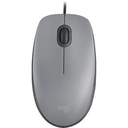 Logitech M110 Silent Ενσύρματο Ποντίκι Γκρι