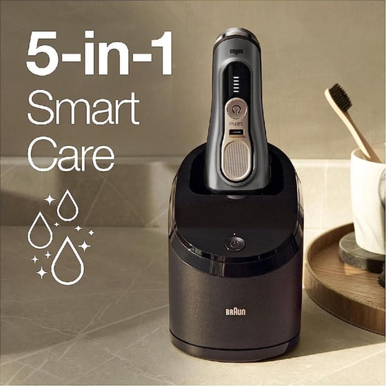 Ξυριστική Μηχανή Σώματος BRAUN Series 9 9485cc Ασημί image 2