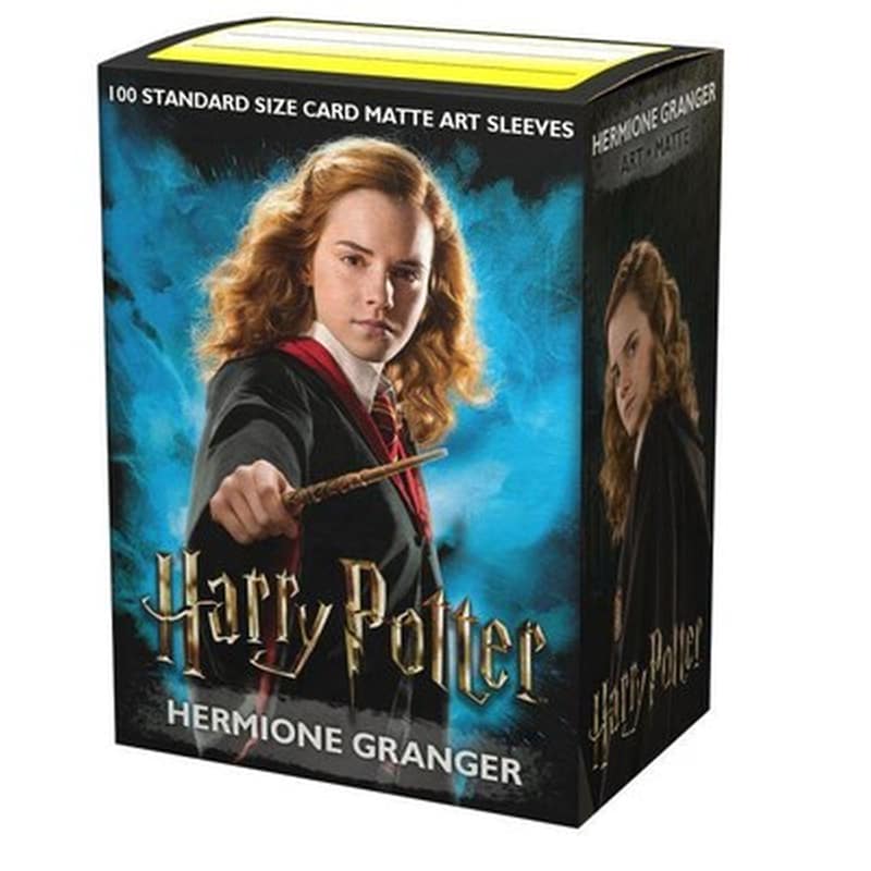 Dragon Shield Wizarding World Hermione Granger Matte Art Sleeves 100ct Standard Size (art16020)