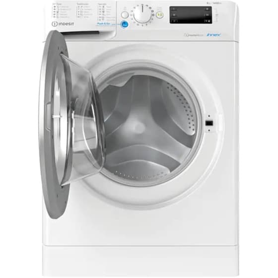 INDESIT BWE 81485X WS EE N 8 kg 1.400 Στροφές Λευκό Πλυντήριο Ρούχων image 2