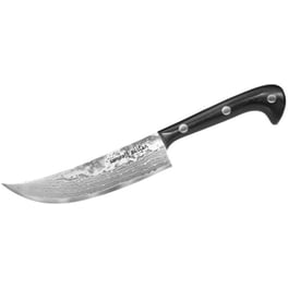 Μαχαίρι Chef Samura Sultan από Ανοξείδωτο Ατσάλι 15.9 cm - Μαύρο