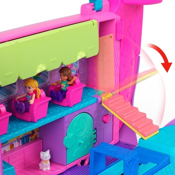Mattel Σετ Polly Pocket Mini - Αεροπλάνο Γατάκι image 1