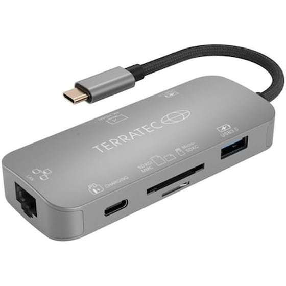 Docking Station Terratec Connect C8 Type-c 7in1 image 0