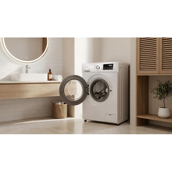 OMNYS WFE-6B10SWBX 6 kg 1.000 Στροφές Λευκό Πλυντήριο Ρούχων image 7