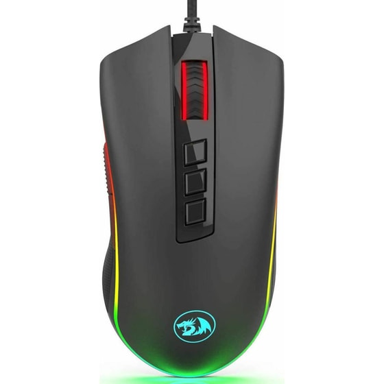 Redragon M711 Cobra Fps RGB Gaming Ενσύρματο Ποντίκι - Μαύρο image 0
