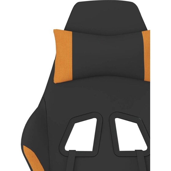 Καρέκλα Gaming VIDAXL 3143747 με Υποπόδιο - Μαύρο image 9