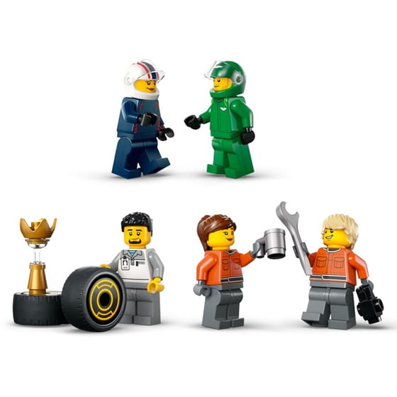 LEGO® City F1® Truck with RB20 & AMR24 F1® Cars (60445) image 8