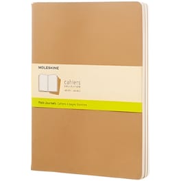 Σημειωματάριο Moleskine Cahier Journal Kraft Extra XL (3 Τεμάχια)